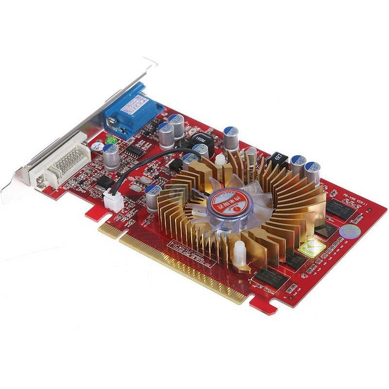 geforceg100 gs5 夸父版 567/800 tc512m 128m/64位 ddr2 pci-e 显 