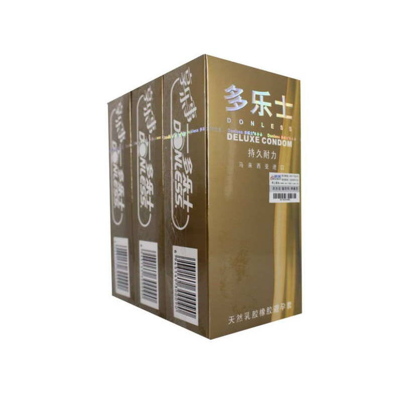 安全套/避孕套 多乐士梦幻持久耐力12片装3盒(共36片)
