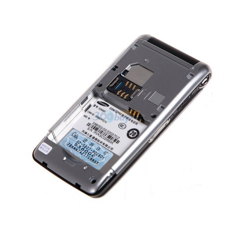 三星(samsung)sgh-s3600c gsm手机(银色)