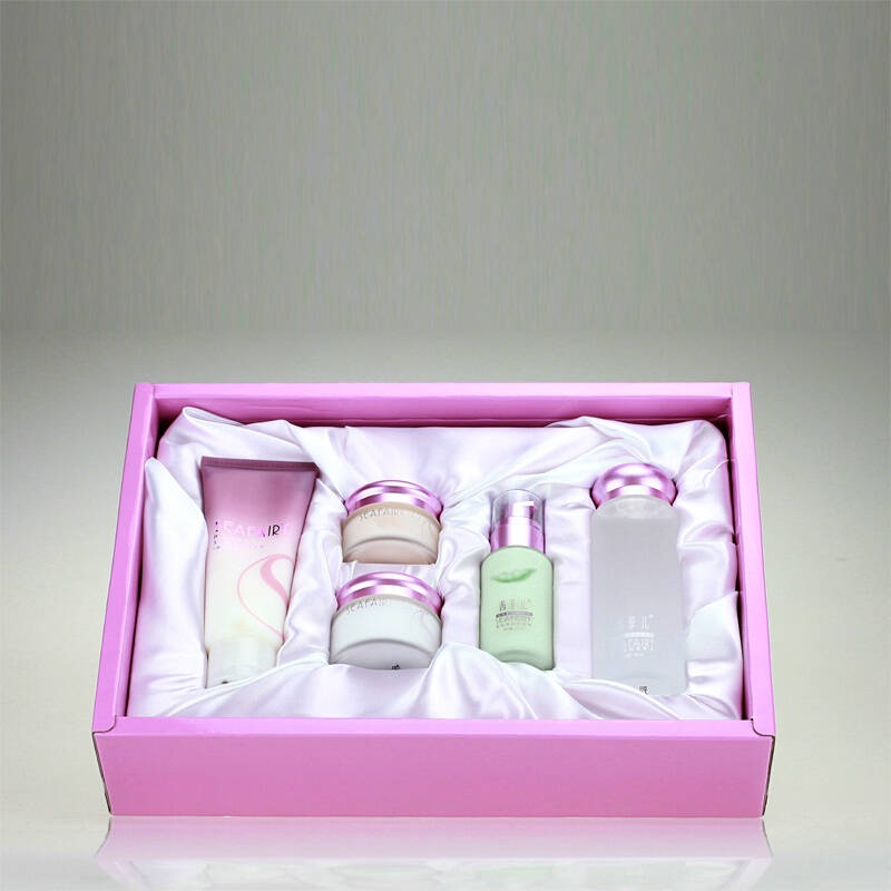 茜菲儿 丽颜美白组合 焕颜洁面膏 100g 抗皱眼精华 30g 亮肤霜 50g