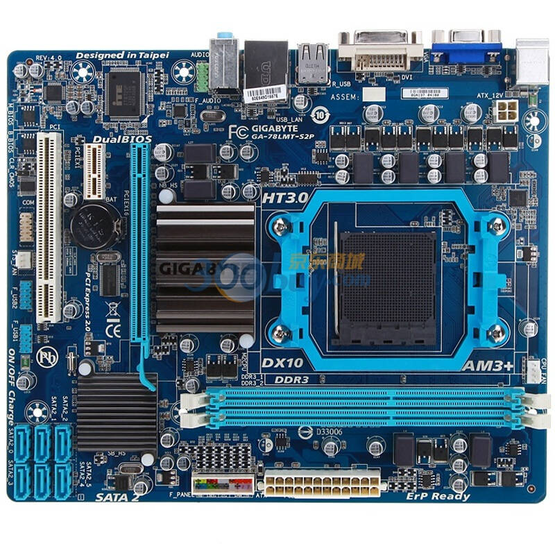 技嘉(gigabyte)ga-78lmt-s2p rev.4.