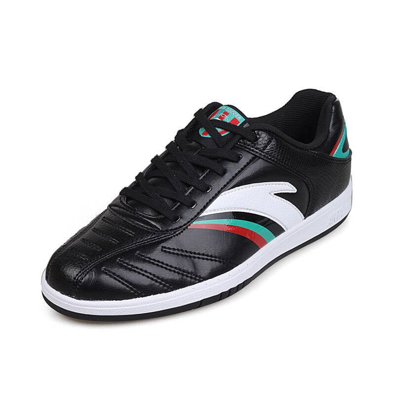 anta 安踏 足球鞋 男款 1112204-4 黑 白 国旗红 青绿 41