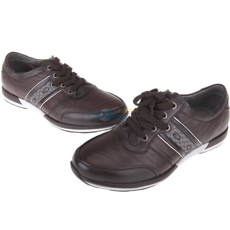 apple美国苹果2010年秋冬季新款男式牛皮商务休闲鞋06156棕色41码