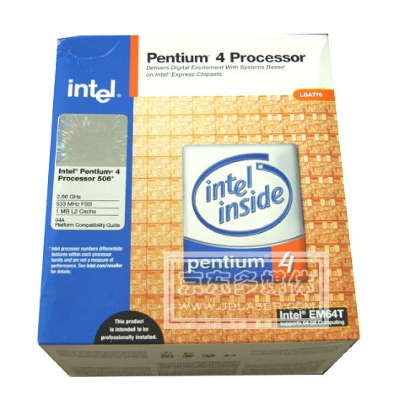 intel(英特尔)pentium4(奔腾)506(64位)2.