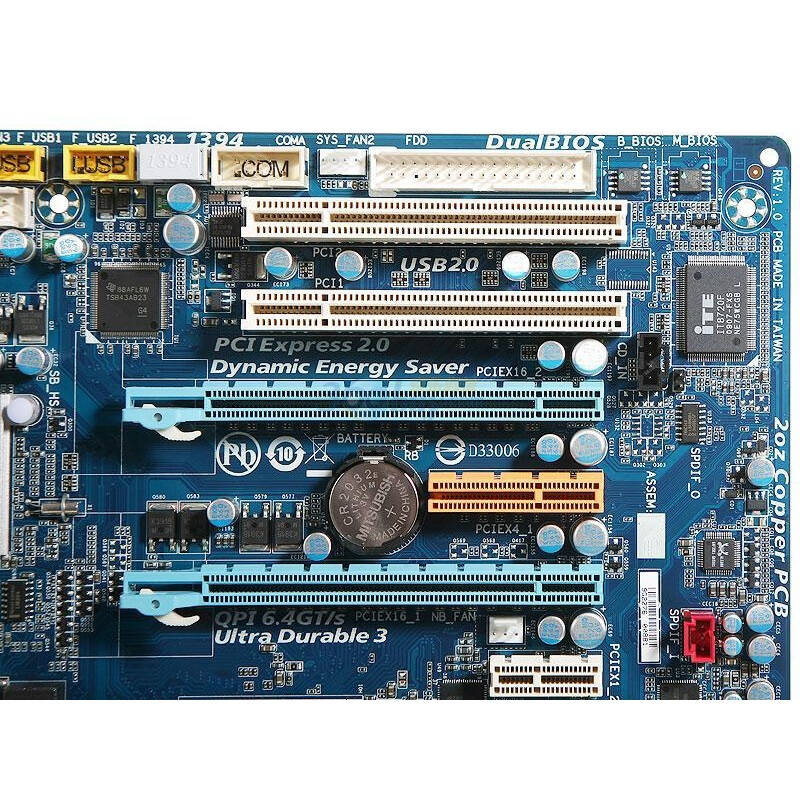 技嘉(gigabyte)ga-ex58-ud3r主板rev 1.6(intel x58/lga 1366)