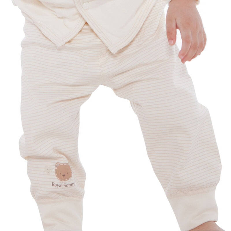 皇家宝贝两用合裆裤可拆裆213350011 淡黄 80