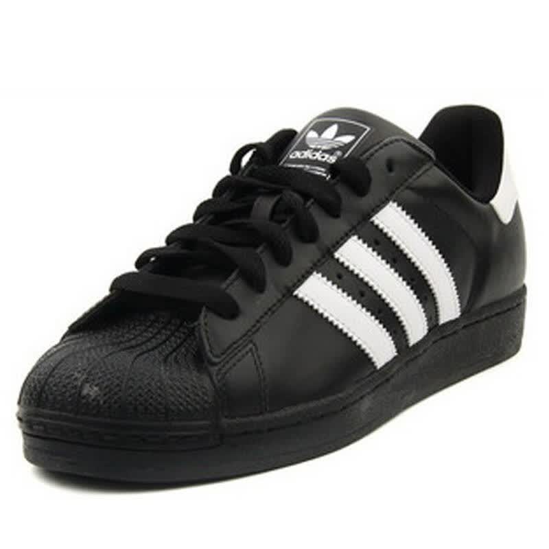 adidas 阿迪达斯 2011年8月新款男板鞋 黑色 44.