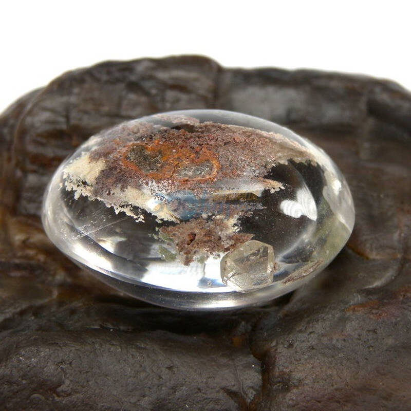 一生一石仅此一件2a级天然幽灵水晶吊坠16附权威证书