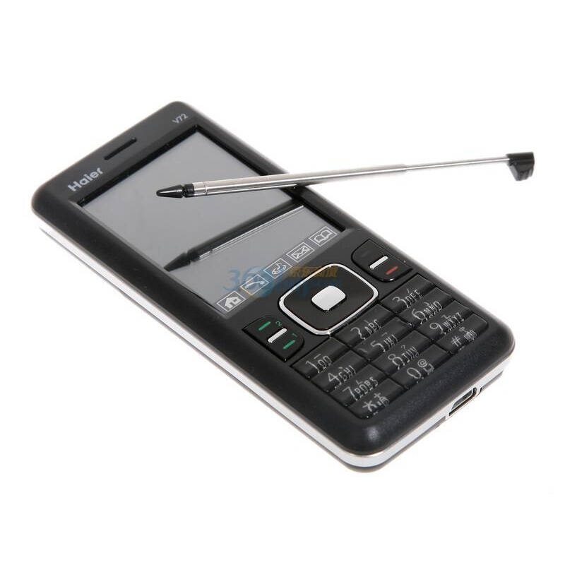 海尔(haier)v72 gsm手机(黑色)双卡双待