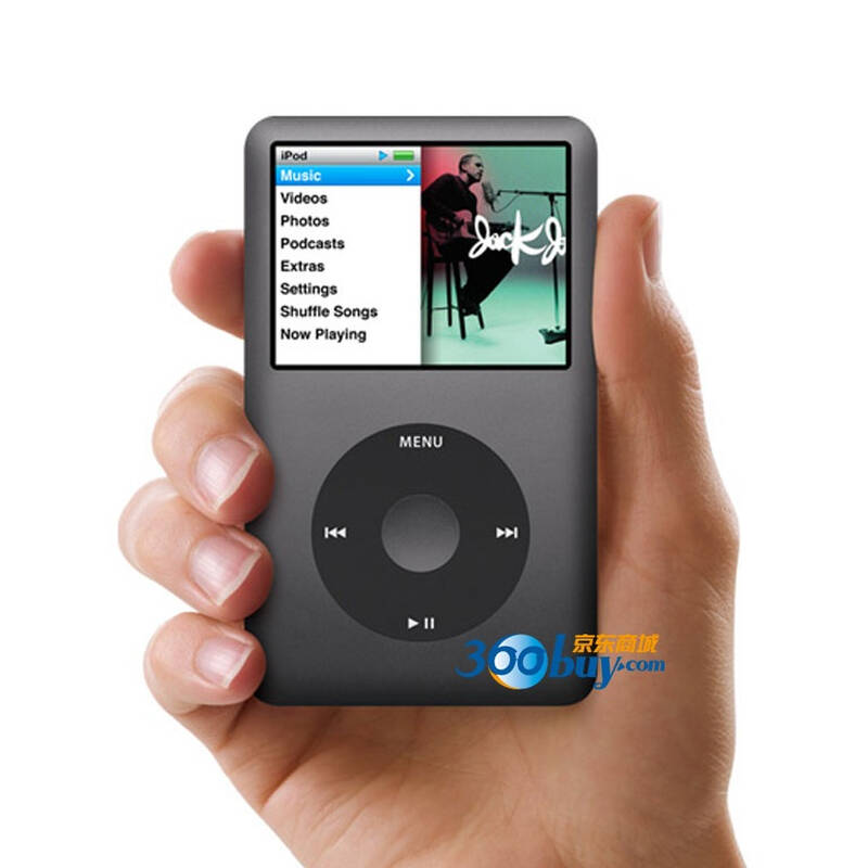 苹果(apple)ipod classic 2代 120g mp3播放器(黑色)