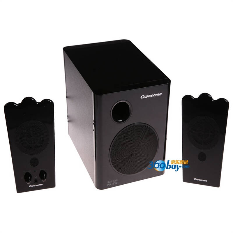 傲森(awesome) pa-532 2.1多媒体音箱 黑色