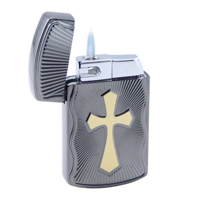 tiger虎牌 防风打火机712-dk钛间黑tw712dk-04