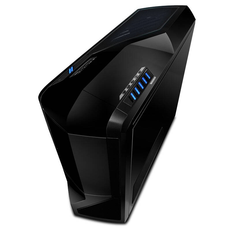 恩杰(nzxt)phantom 大幻影 全塔游戏机箱 黑色(原生usb3.