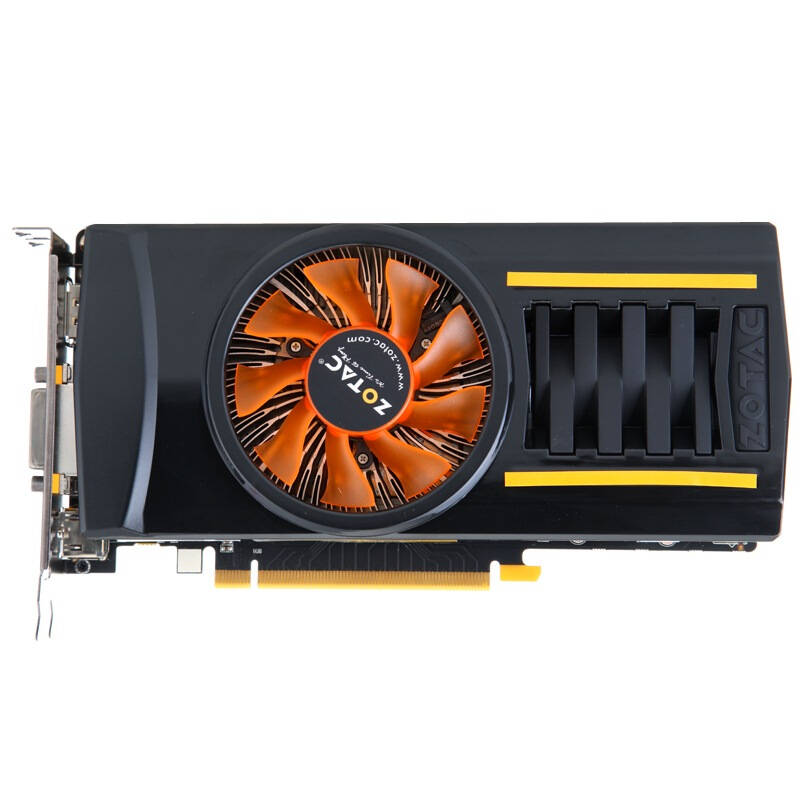 索泰(zotac)gtx460 2gb 710/3600 2048m/256bit gddr5 pci-e 显卡