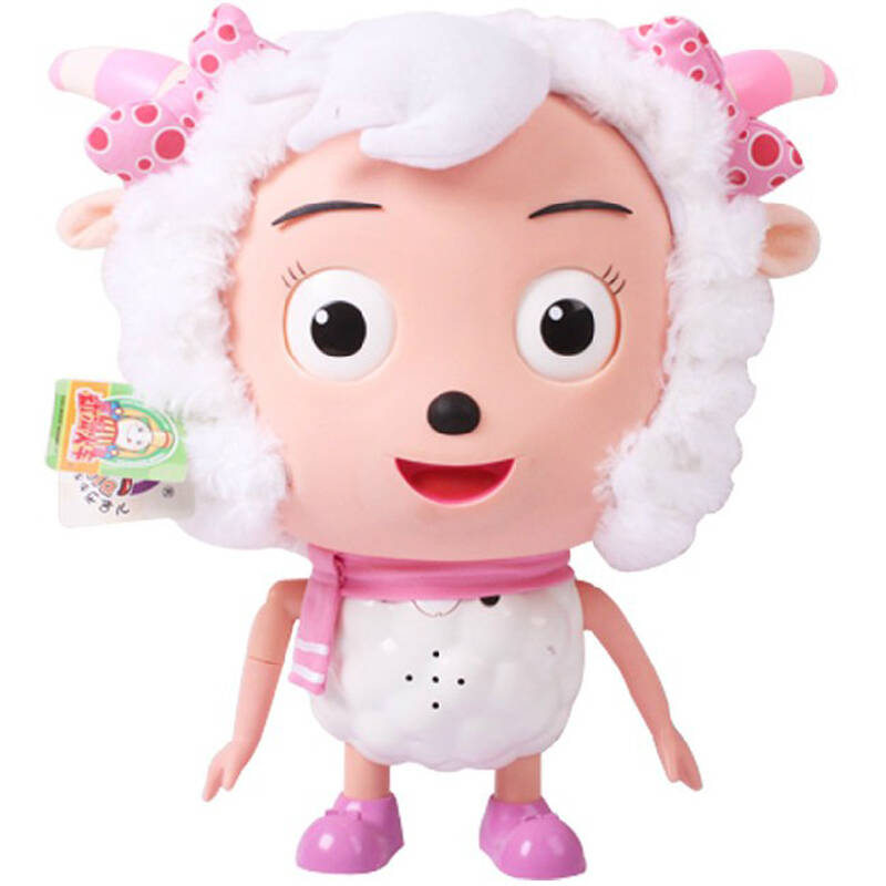 乐吉儿h35a/h35b动态智能对话学习娃娃喜洋洋,美洋洋玩具 h35b美洋洋