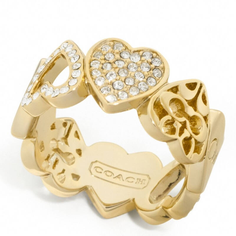 coach 蔻驰 女式戒指 champagne q00007683 ring 6