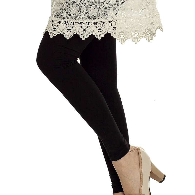 诺宜孕妇打底裤春装新款d360103 黑色 踩脚款xl