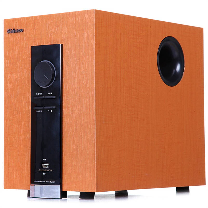 新科(shinco) sh-d253 2.1声道多媒体木质组合音响 (木纹色 )