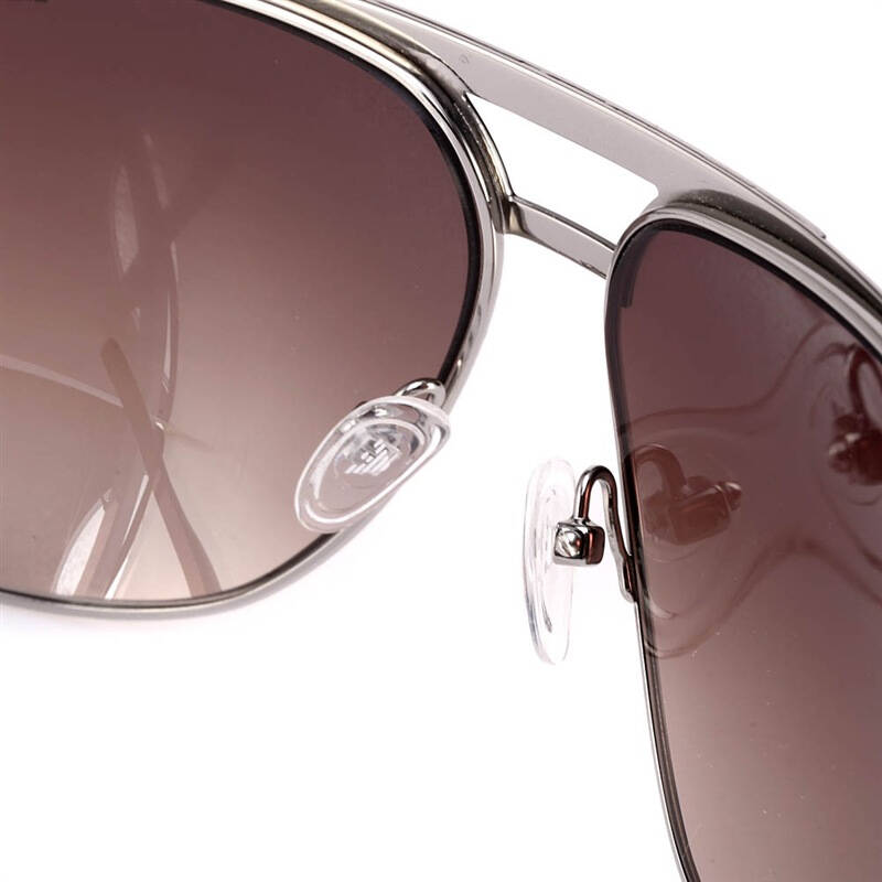 emporio armani 安普里奥·阿玛尼 女款黑色镜框深棕色渐变镜片眼镜