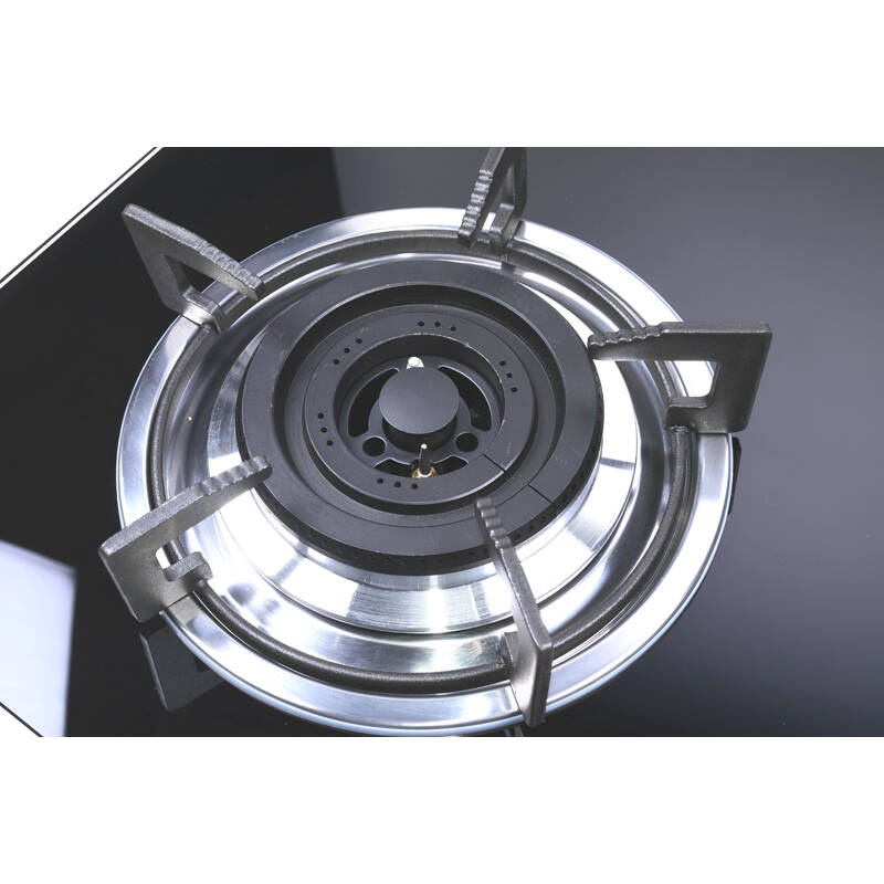 奇田(qitian)jzy-a18-02 台式/嵌入式燃气灶(黑色玻璃面板) 液化气20y