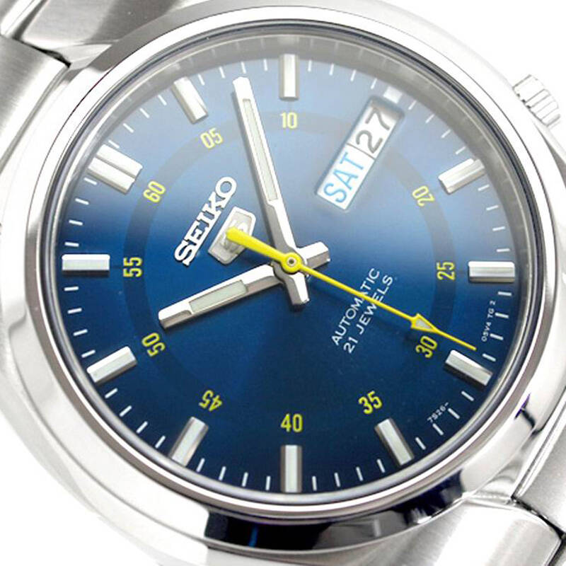 精工seiko 盾牌5号全自动机械男表snk615k1