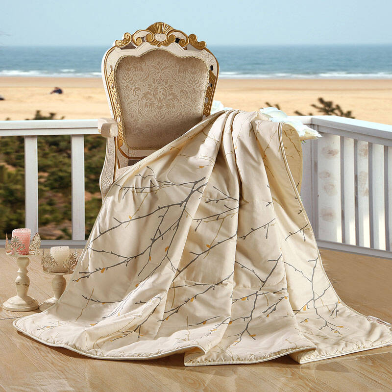 玫琳凯家纺 全棉印花夏凉被空调被 夏凉被双人单人纯棉被子被芯 情迷