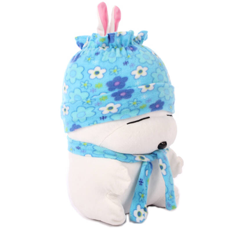 安吉宝贝流氓兔公仔布娃娃毛绒玩具玩偶儿童女生日礼物 流氓兔蓝色