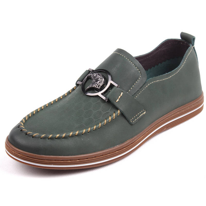 帝国烟斗时尚休闲男鞋82552 绿色 39