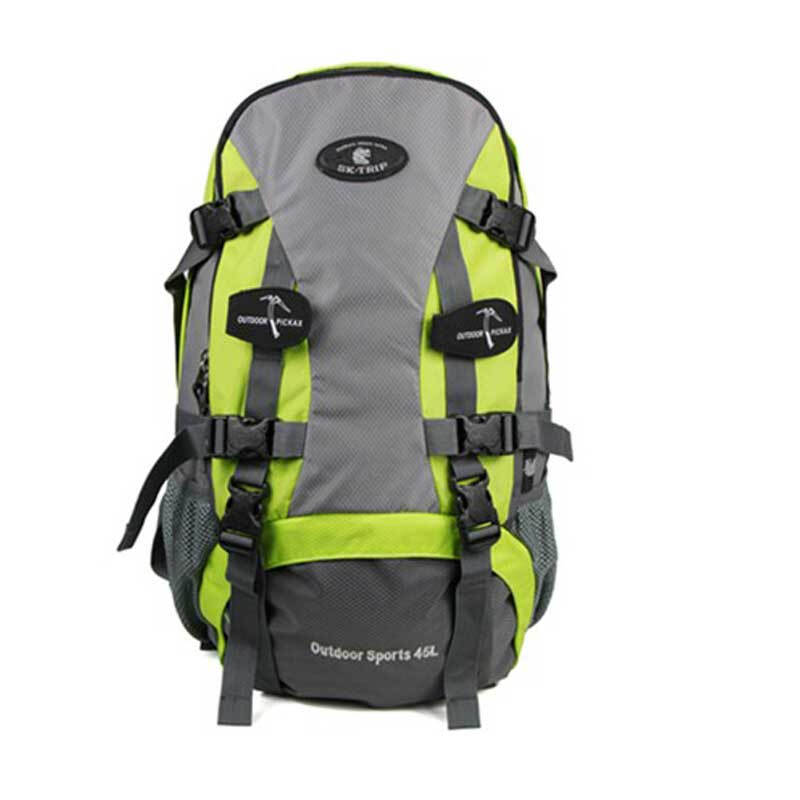 sk-trip 美国狮牌 45l 男女款徒步登山包 b72087 绿灰色
