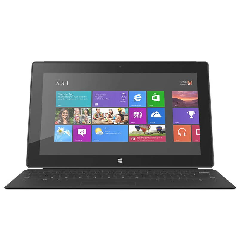 微软(microsoft) surface rt 32g (含黑色触控式键盘保护套)