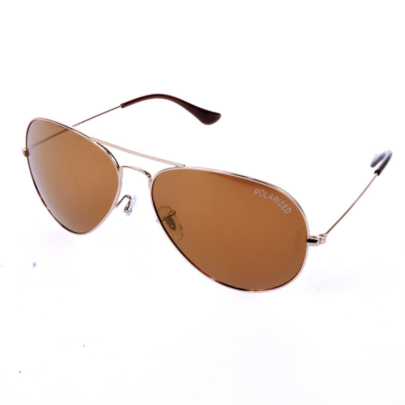 伊格纳特(egenart)偏光太阳镜06 e2081_c01金框茶色镜片