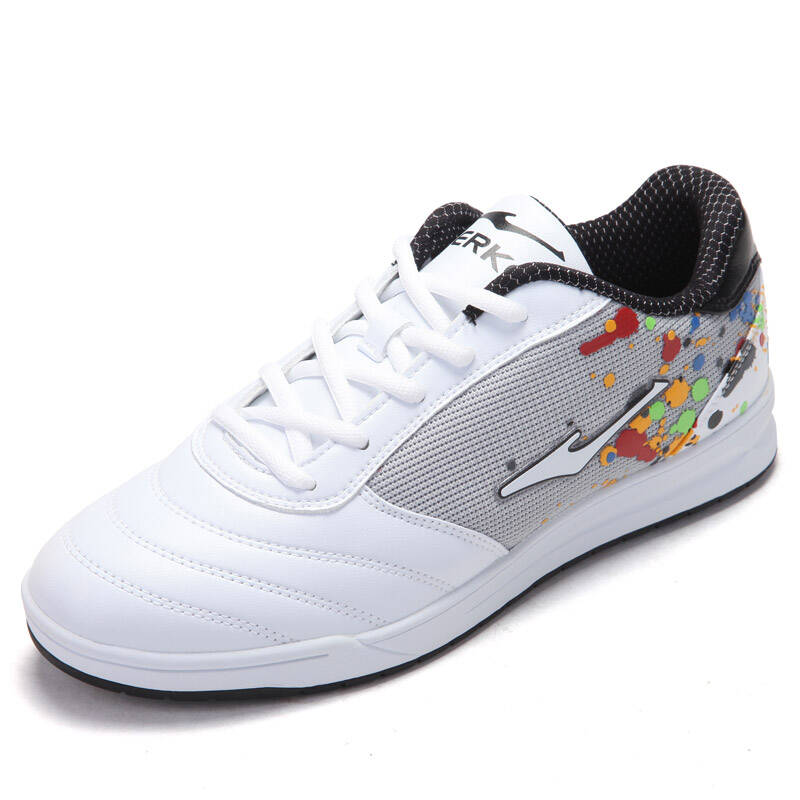 【暂存勿删】鸿星尔克erke 男生活足球鞋q 11112105012 正白/正黑 42