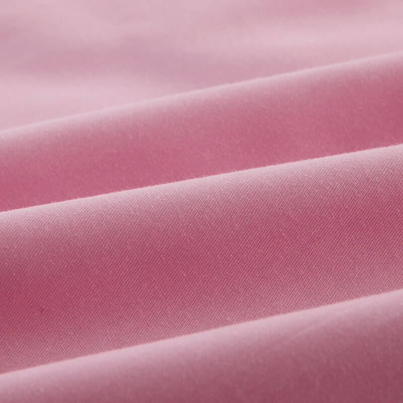 【新品】慢漫家纺 纯棉小清新床单式四件套 床上用品—西西里  浅粉色