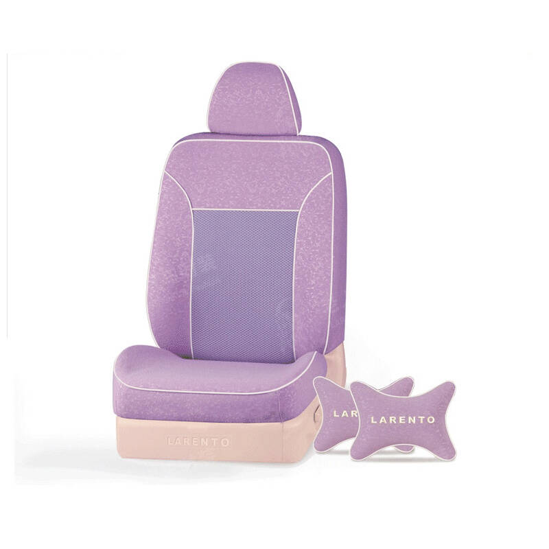 老人头四季通用款汽车座套座垫全车系支持订制 粉色