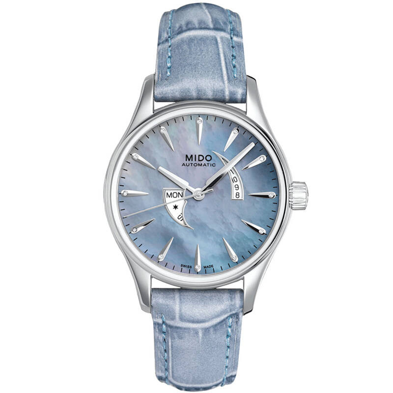 美度mido手表布鲁纳系列机械女士手表女表 m001.230.16.121.51