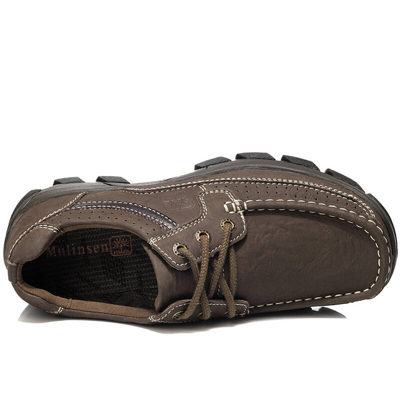 休闲鞋 男鞋2013新款户外休闲皮鞋透气磨砂牛皮鞋真皮低帮鞋220283