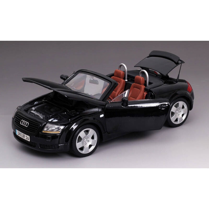 美驰图maisto1:18奥迪tt敞篷跑车仿真合金汽车模型玩具车