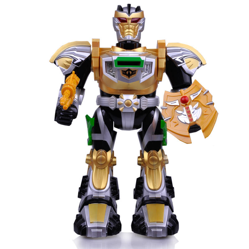 蒙巴迪 铠甲勇士玩具 机器人儿童玩具 刑天铠甲遥控机器人 8044新版