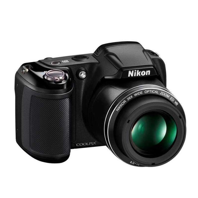 尼康(nikon) coolpix l320 便携数码相机 黑色(1614万像素 3英寸屏 26