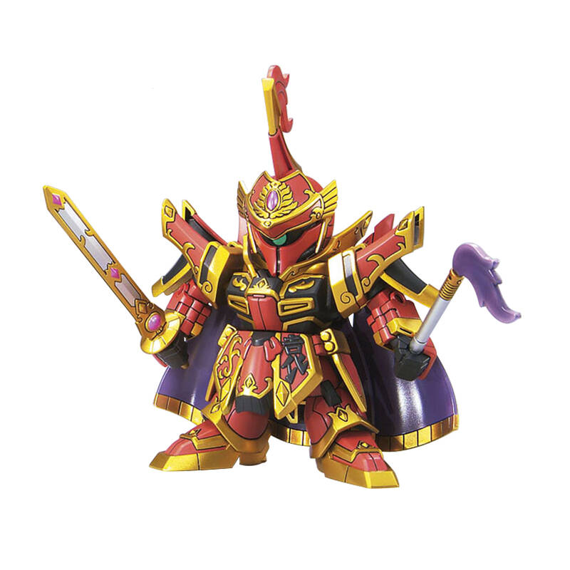 万代bandai 高达模型 bb战士 q版 真三国传 真袁绍/龙飞