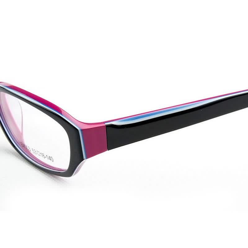 康耐特conant近视眼镜框架防辐射眼镜女款配镜套餐 b4003 玫红