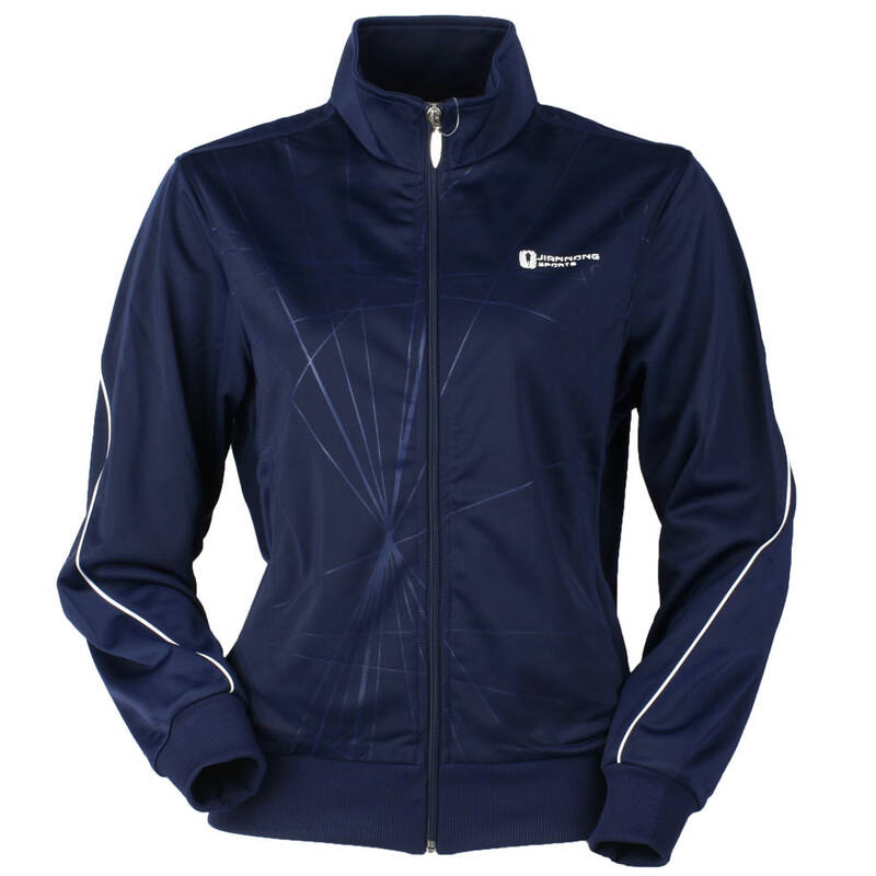 建侬 春秋装 新款深蓝色情侣运动套装 男女款 5158 深蓝色 2xl