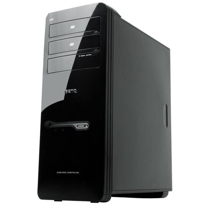 明基(benq) e200 黑色 家居系列电脑机箱 自营