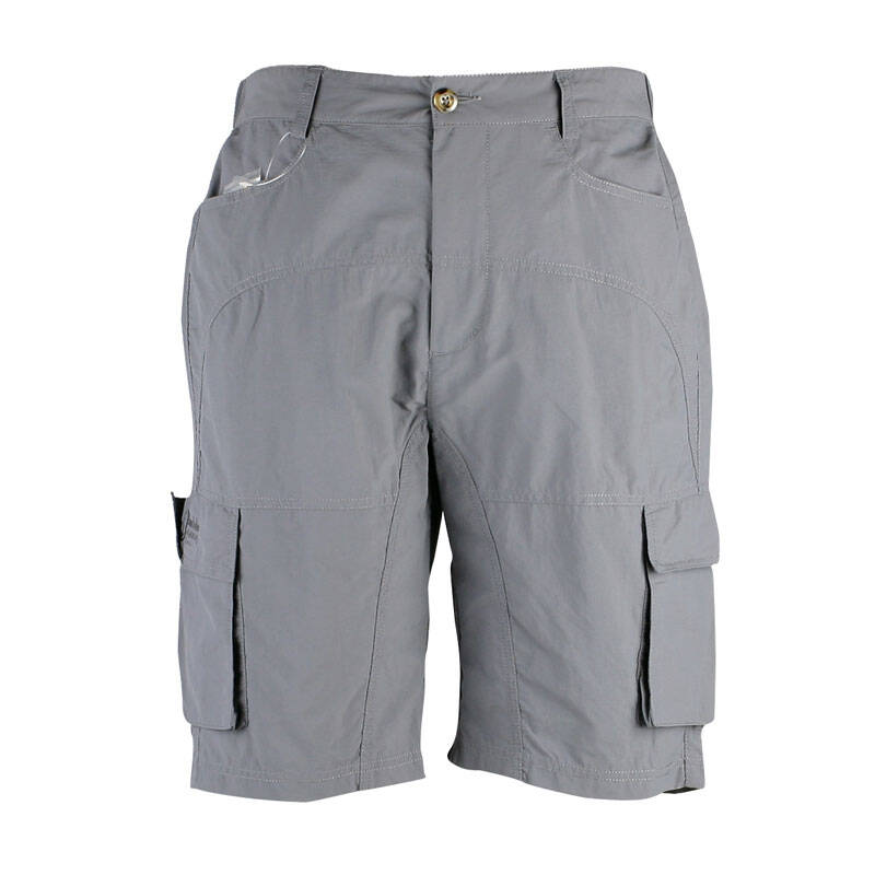 建侬 户外休闲运动短裤功能裤 轻薄透气梭织速干0057 0058 0058灰色