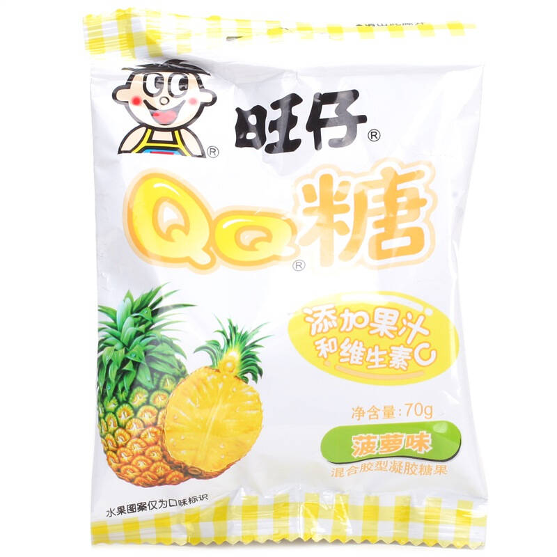 旺旺qq糖菠萝70g