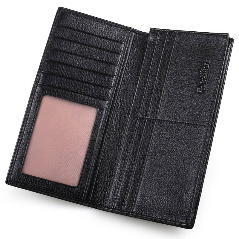 goldlion金利来至尊系列男士长款钱包gl484g1黑色