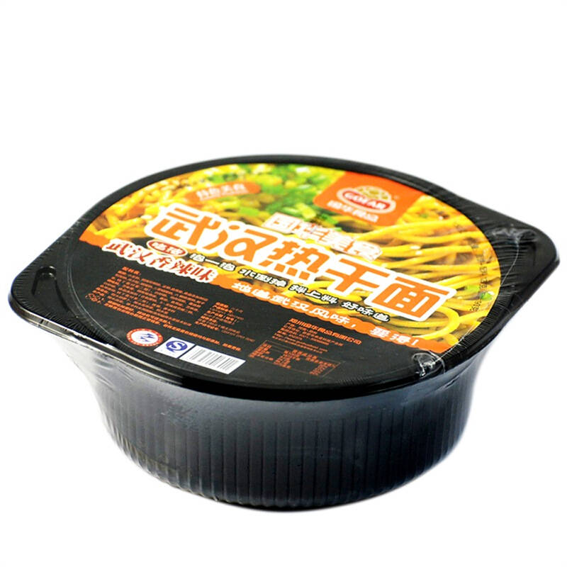 武汉特产 国华食品武汉热干面碗装130g(香辣味) 自营
