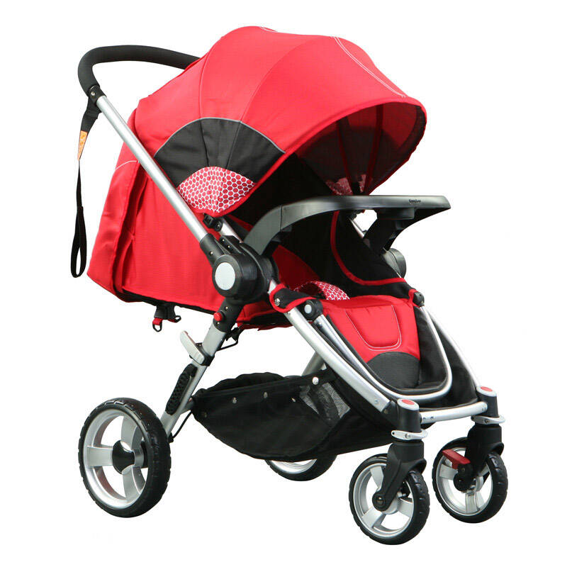 阳光儿童 一秒收车 超轻便婴儿推车欧洲 平躺婴儿车 红,蓝,咖啡色 sh