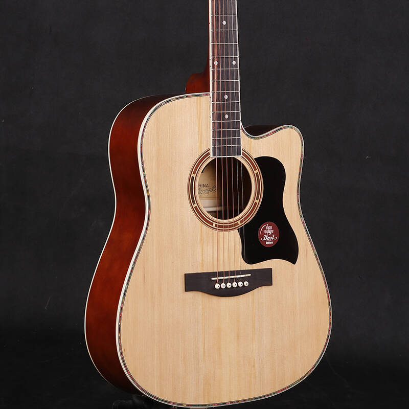 40寸 41寸 吉他 dart高品质 民谣吉他 初学入门 木吉他 d90c 41寸亮光