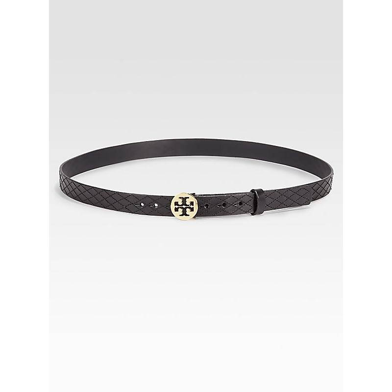 托里伯奇 tory burch 女式腰带 q00110792 black large (34 inch)